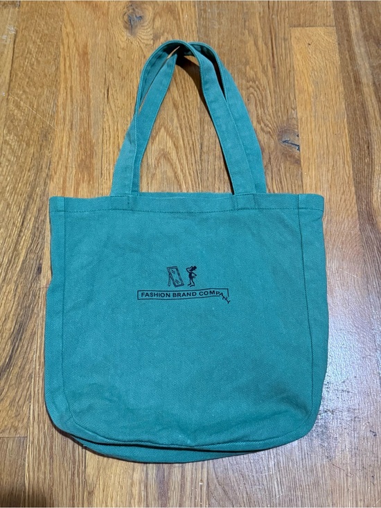 Fashion Brand Company Handbags - Fashion Brand Company Mini Canvas Tote Green